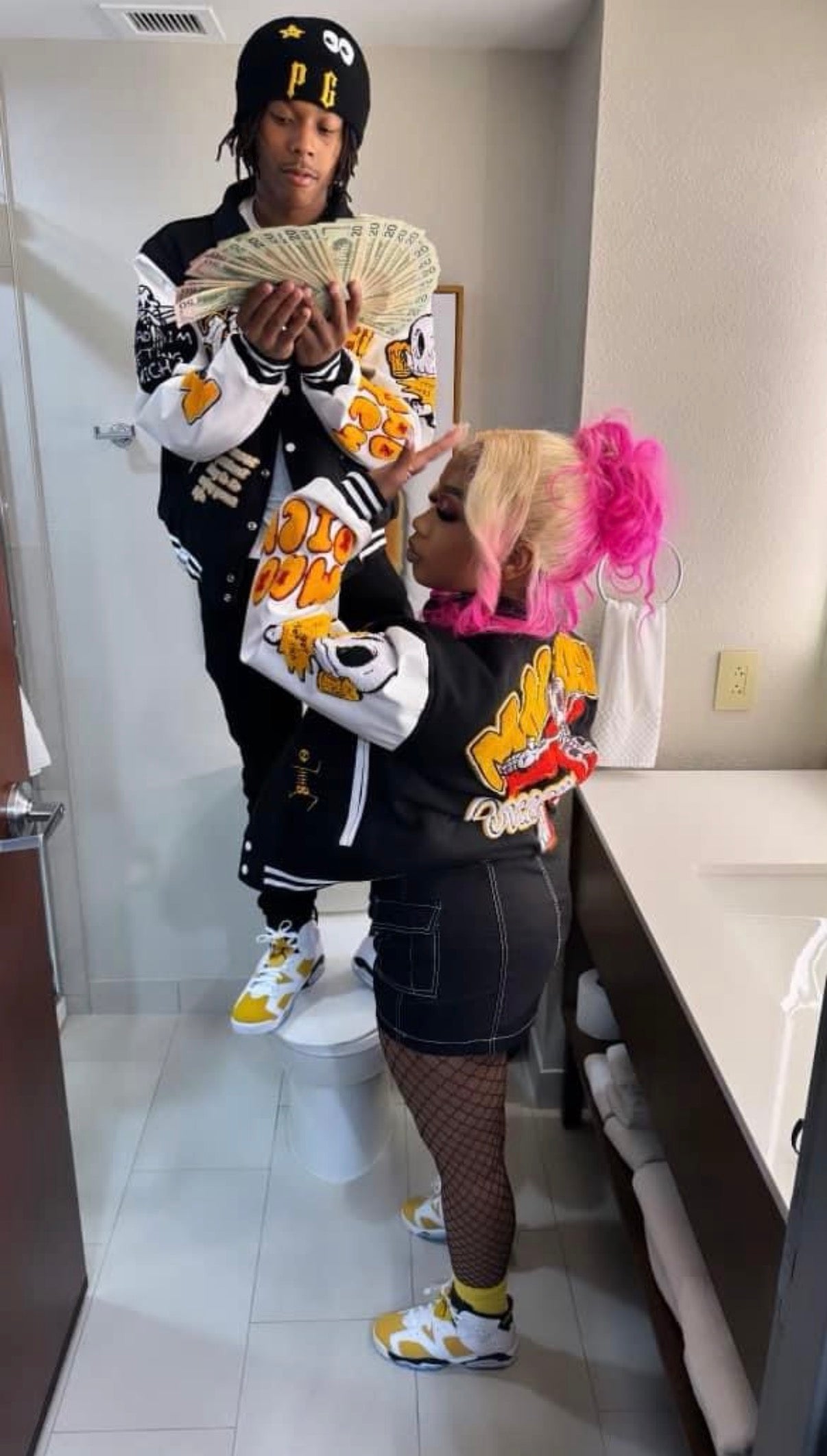 Mad Rich “Falling Star” Varsity Jacket