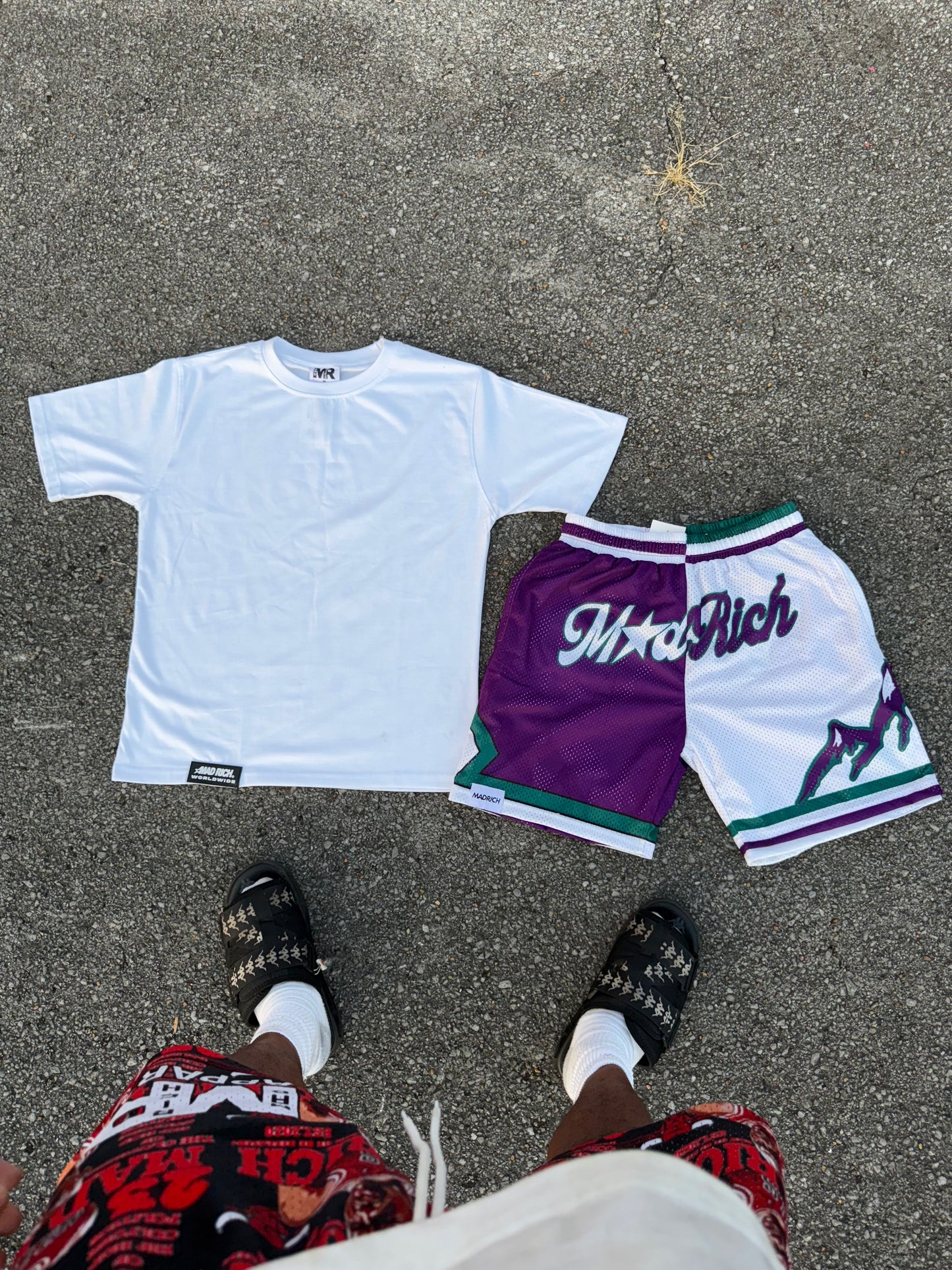 Mad Rich “Rocky Split” Shorts