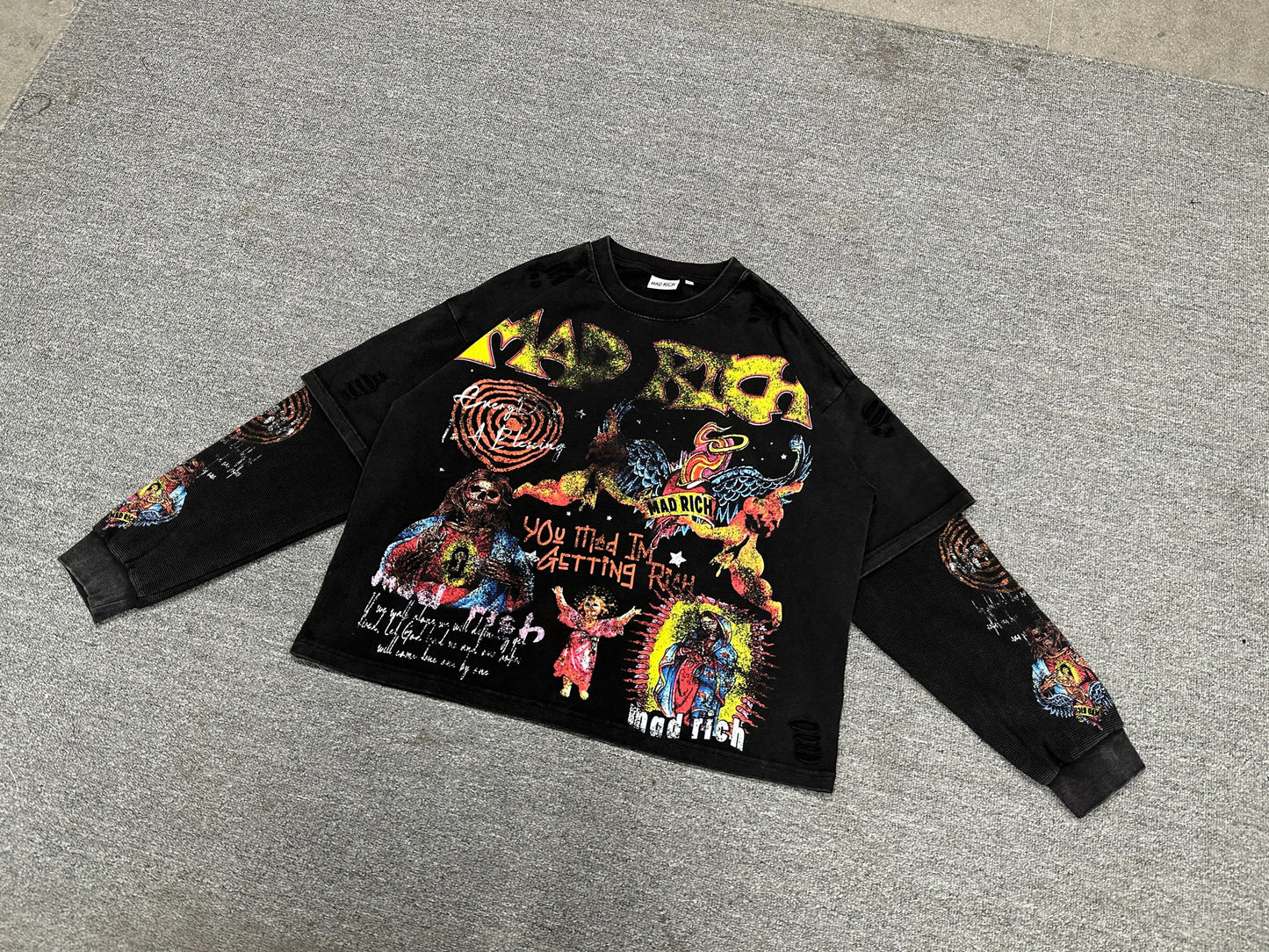 Mad Rich “Rebirth From Riches” Longsleeve *PO*