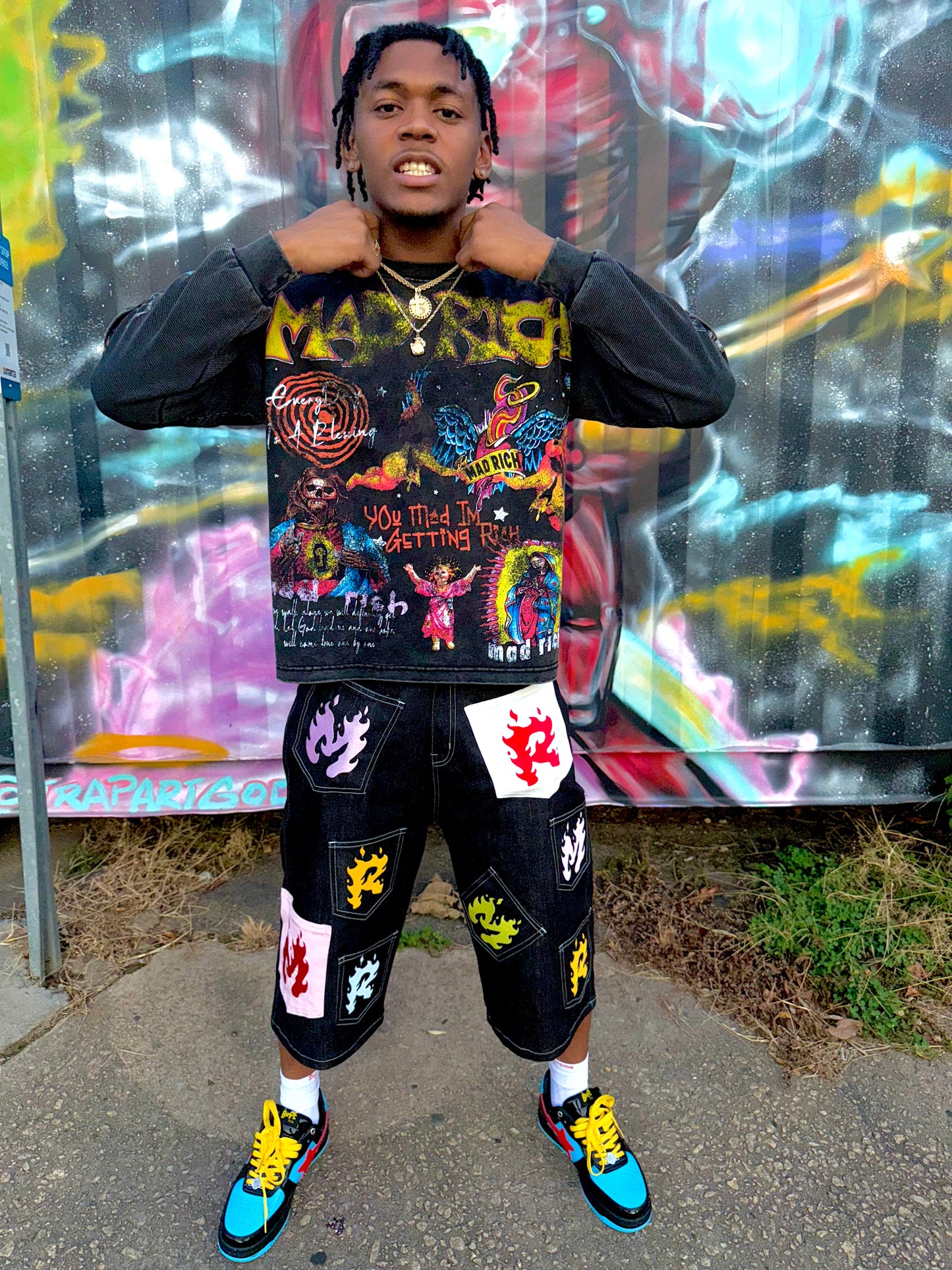 Mad Rich “Rebirth From Riches” Longsleeve